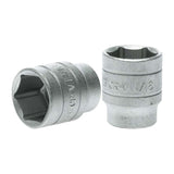 Teng 3/8in Drive Socket 11/16in, crafted from chrome vanadium steel for durability and precision in automotive and DIY tasks.