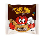 Individually wrapped Cookie Time Original Chocolate Chunk Cookies, ideal for snacking anytime with rich chocolate chunks.