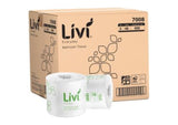 Toilet Roll 2 Ply 400 Sheets Wrapped - Livi (48PC)
