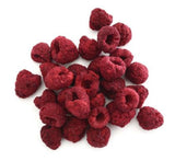 Freeze-dried whole raspberries in a 150g package, perfect for enhancing dishes with flavor and color.