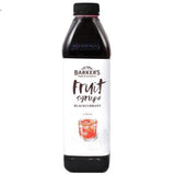 Syrup Fruit Blackcurrant - Barkers (1L)