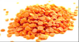 Red Split Lentils in a 3KG pack, rich in protein and fiber, perfect for soups, stews, and healthy meals.