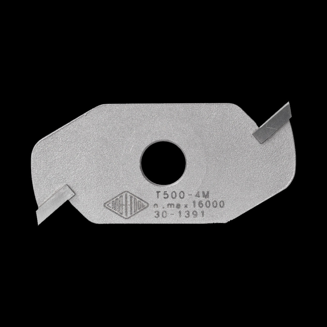 CARBITOOL Slotting Cutter Blade, 50.8mm width, 4mm flute, carbide tipped, ideal for precise slotting in woodworking projects.