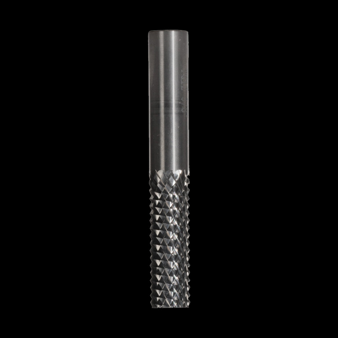 CARBITOOL Fibreglass Bit - Diamond Cut - End Cutting - Solid Carbide (9.5mm x 25.4mm)