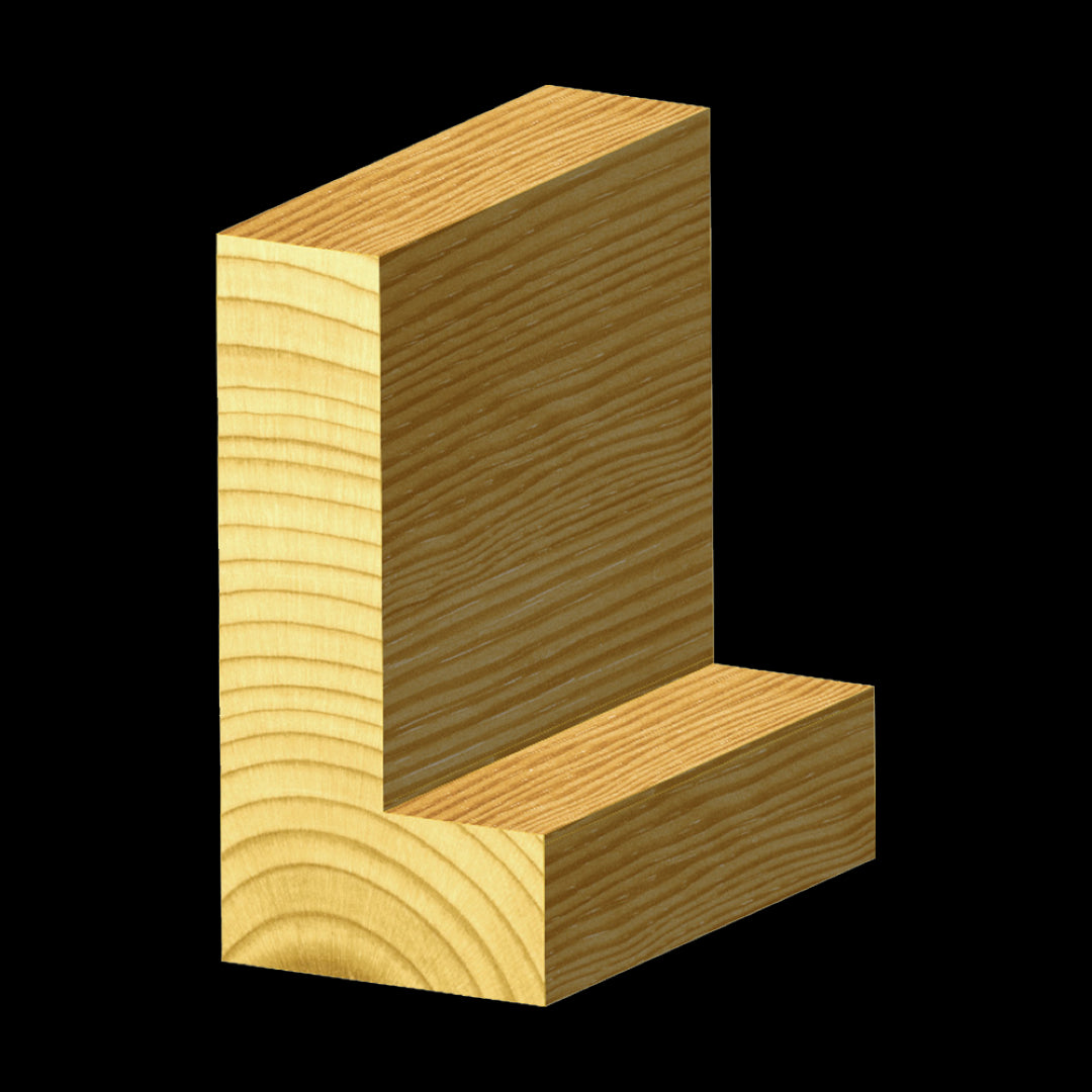 CARBITOOL Slot Mortise Bit - 2 Flute - End Cutting with Chip Breaker - Solid Carbide (8mm x 38.1mm)