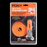 PONY JORGENSEN 5m Classic Band Clamp: versatile, lightweight clamp for secure, damage-free holding of various shaped workpieces.