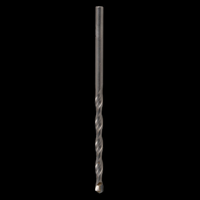 High-quality 4mm x 75mm masonry drill bit for precise drilling into concrete, brick, and stone with fast spiral design.