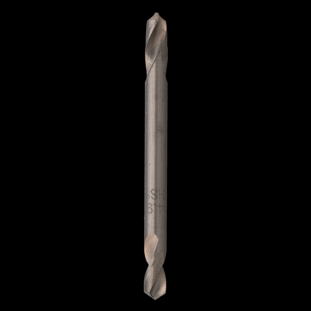 4.9mm double-ended panel drill bit designed for precision drilling in non-ferrous materials, enhancing longevity and accuracy.