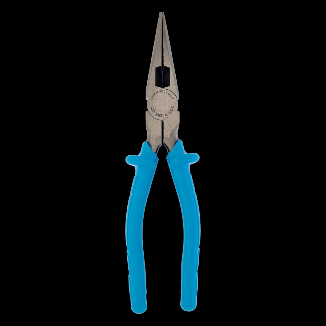 CHANNELLOCK 205mm Insulated Long Nose Plier with Posi-Grip, featuring durable design and precise grip for electrical tasks.