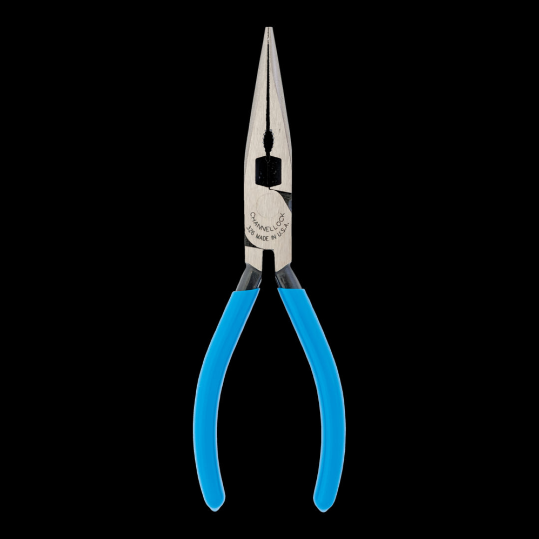 CHANNELLOCK 150mm Long Nose Plier with Xtreme Leverage Technology and crosshatch jaws for superior grip and cutting performance.