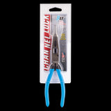 CHANNELLOCK 200mm Bent Long Nose Plier with ergonomic design, Xtreme Leverage Technology, and crosshatch jaws for superior grip.