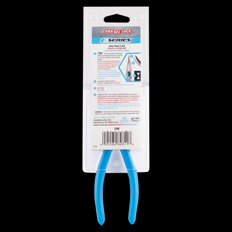 CHANNELLOCK 200mm Bent Long Nose Plier