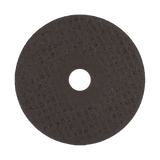 ROBTEC Cutting Wheel for Metal, 100mm diameter, blue-coded for metal cutting, durable aluminum oxide with fiberglass reinforcement.