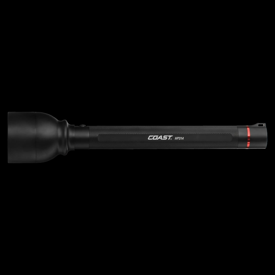High-performance COAST flashlight emitting 1132 lumens, with a water-resistant design and adjustable focus for outdoor adventures.