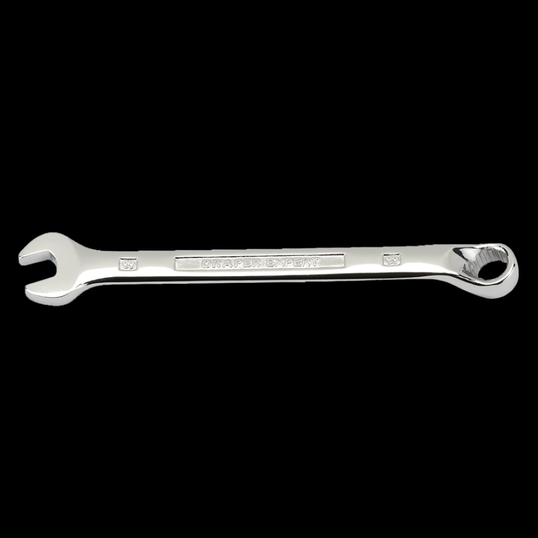 8mm Hi-Torq spanner, crafted from chrome vanadium steel, featuring a polished finish and dual functionality for versatile use.