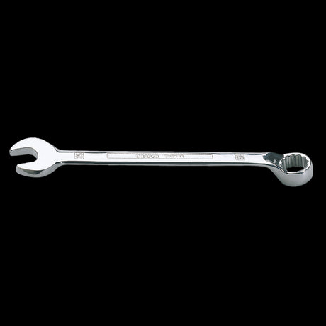 15mm DRAPER Hi-Torq spanner in chrome vanadium steel, designed for secure grip and efficient torque application.