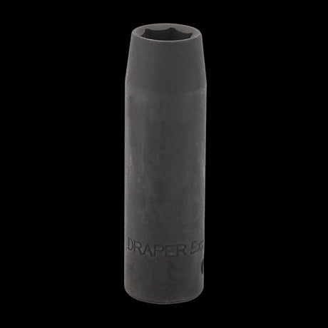 14mm 1/2 inch drive deep impact socket made of chrome vanadium steel, designed for high-torque automotive applications.