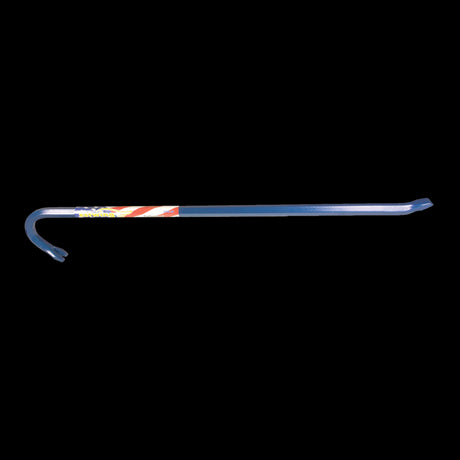 ESTWING Wrecking Bar, 750mm x 19mm, features angled chisel tip and slotted end for efficient prying and nail pulling.