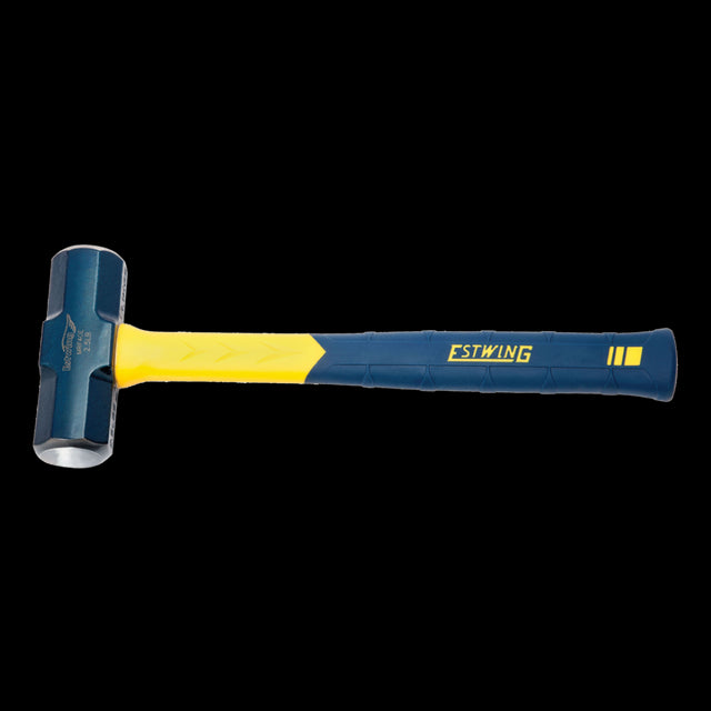 ESTWING 4lb Fiberglass Engineers Hammer with forged steel head and ergonomic handle, ideal for precision in woodworking and construction.