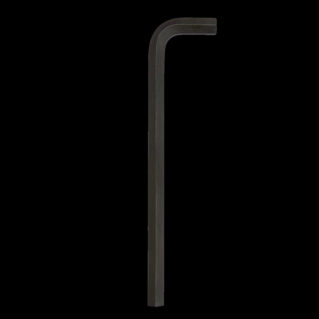 EKLIND 3mm Long Hex-L Key, made from durable alloy steel, features long arm for torque and short arm for tight spaces.