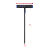 EKLIND Hex End T-Key with 225mm length and 2mm tip; ergonomic T-handle for comfort and extra leverage, designed for durability.