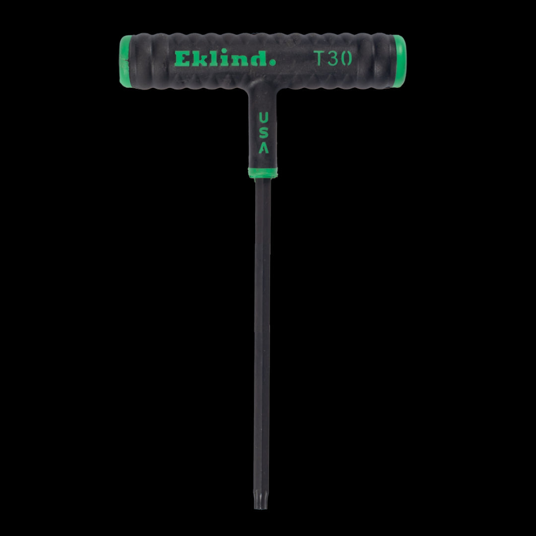 EKLIND Torx T-Key 150mm with TX30 tip, made from durable alloy steel for driving Torx fasteners with precision and comfort.