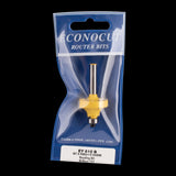 ECONOCUT Beading Bit with ball bearing guide, 28.5mm diameter, precision carbide-tipped for smooth woodworking cuts.