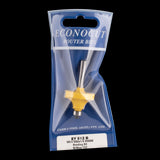 ECONOCUT Beading Bit with ball bearing guide, carbide-tipped, 2-flute design for precise edging and grooving in woodworking.