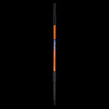 FAITHFULL 1.5m Insulated Crowbar with chisel and pointed tip, tested for 10,000 volts, designed for safe electrical tasks.