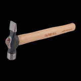 FAITHFULL 16oz Hickory Joiners Hammer with a seasoned hickory handle, precision-ground head, and balanced design for carpentry tasks.