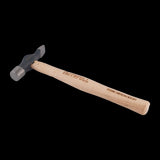 Durable 8oz joiners hammer with hickory handle, precision-ground head, and balanced design for carpentry tasks.