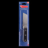 Footprint Hacking Knife made from high Carbon Alloy Steel, strikable spine, perfect for varied heavy-duty tasks.