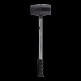 Field Rubber Mallet with a 38cm steel handle, durable rubber head, and ergonomic grip for comfort in DIY and professional tasks.