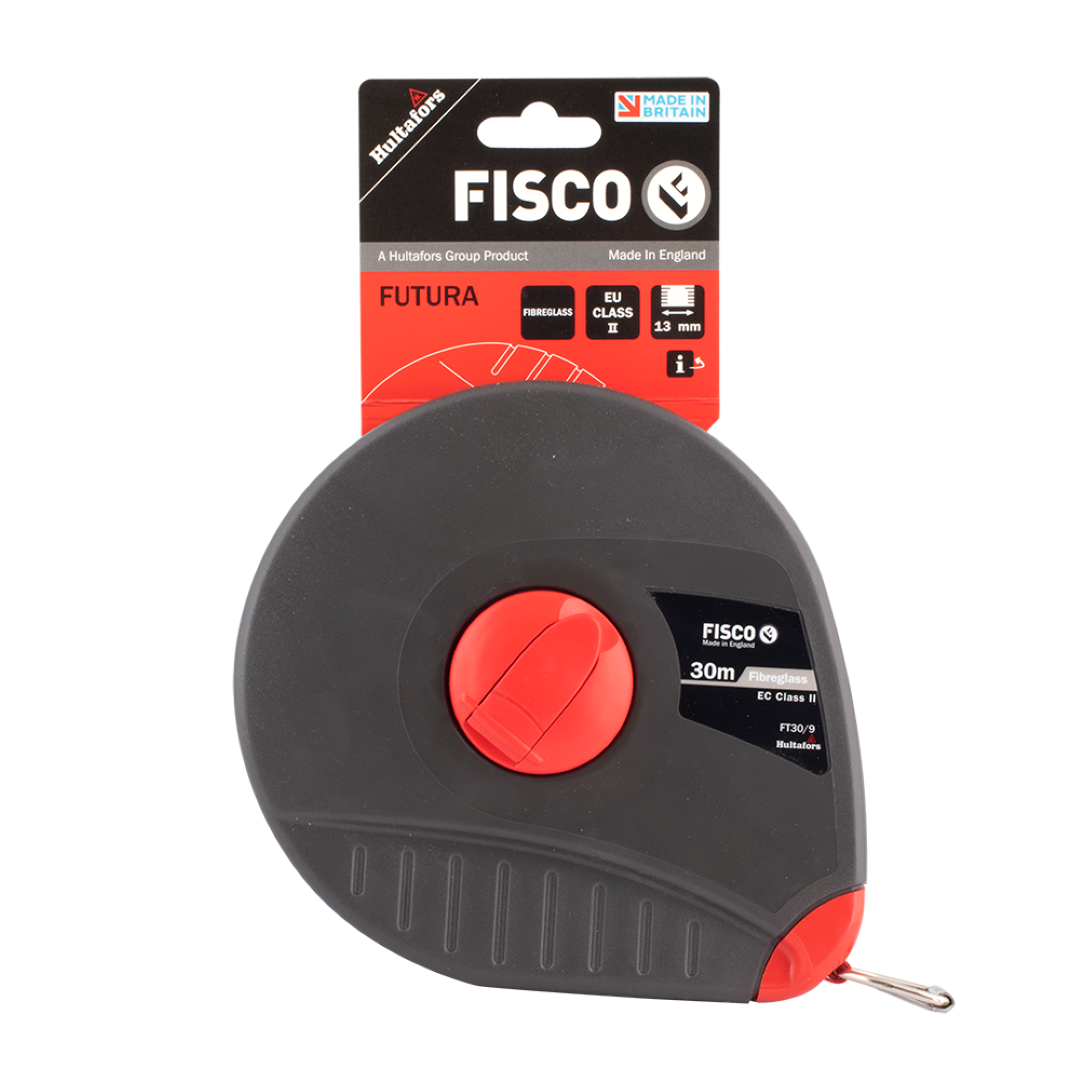 FISCO 30m Futura Measuring Tape - Fibreglass