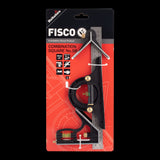 FISCO 300mm Combination Square with stainless steel blade, precision cast zinc stock, and multiple measuring functions.