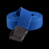 Durable 2m blue lashing strap with 400kg capacity, perfect for securing cargo, outdoor gear, and versatile home organization.