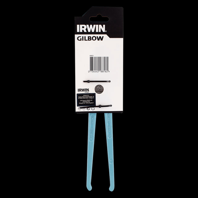 GILBOW 250mm Straight Tin Snips with drop-forged steel, ergonomic design, and safety stop for precision cutting in metal and plastics.