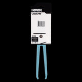 GILBOW 300mm straight tin snips with double hollow ground blades and safety stop, ideal for precise sheet metal cutting.