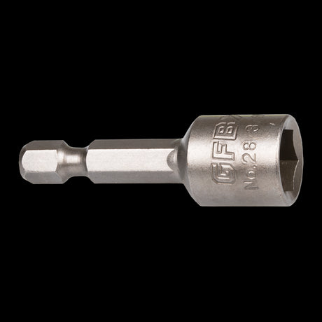 GFB 3/8" Nutsetter - 42mm: Durable magnetic nutsetter for secure nut gripping and optimal reach in various applications.