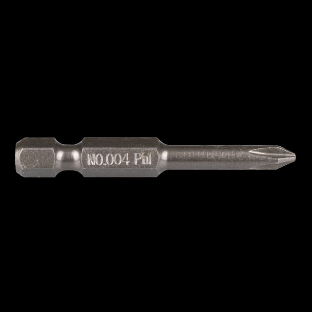 GFB No.1 Phillips Bit - 50mm, designed for precision fastening tasks with durability and optimal performance in tight spaces.