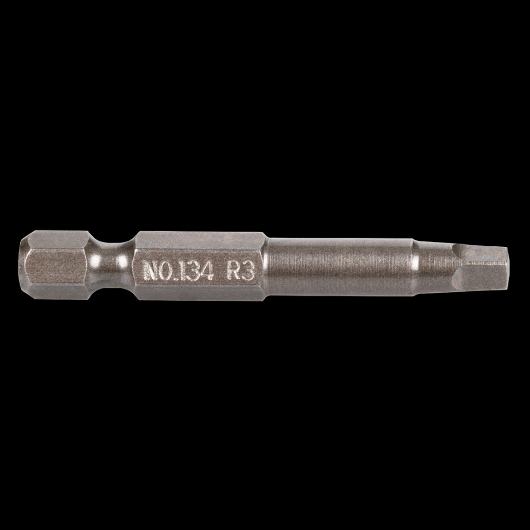 GFB No.3 Square Bit - 50mm, a durable screwdriver bit offering exceptional torque and grip for precision in various applications.