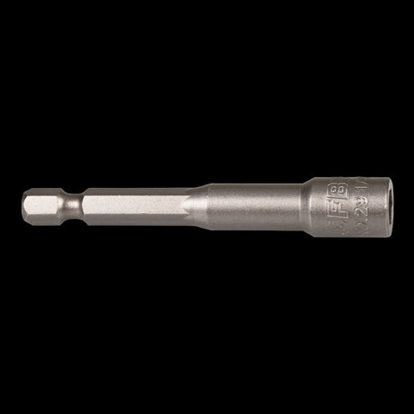 GFB 1/4" Magnetic Nutsetter - 65mm with powerful magnet for secure fastening, ideal for tight spaces and compatible with drills.