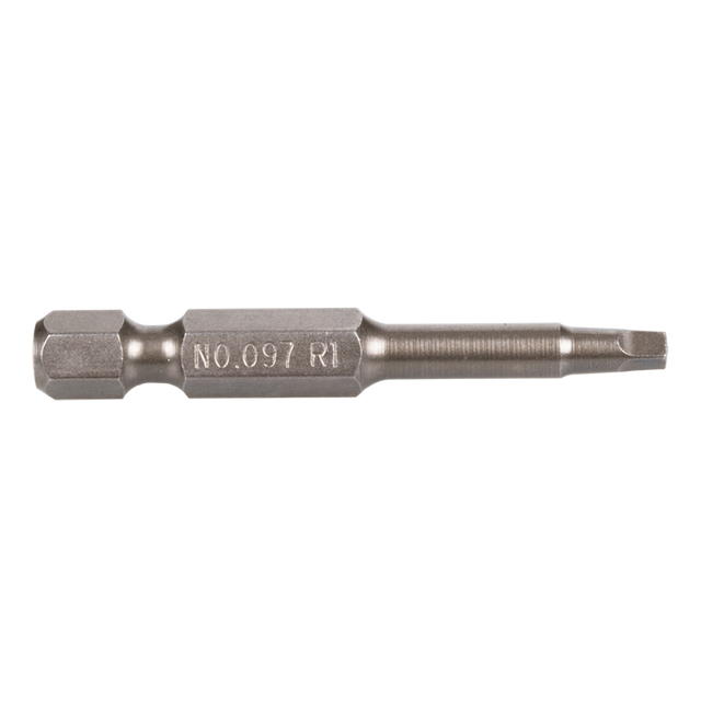 GFB No.1 Square Bit - 50mm, durable and precise tool for professionals and DIYers, ideal for heavy-duty tasks and tight spaces.