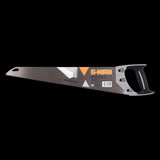 G-MAN 550mm Hand Saw with ergonomic grip, ideal for precise insulation cutting and durable hardpoint teeth, made in Sweden.