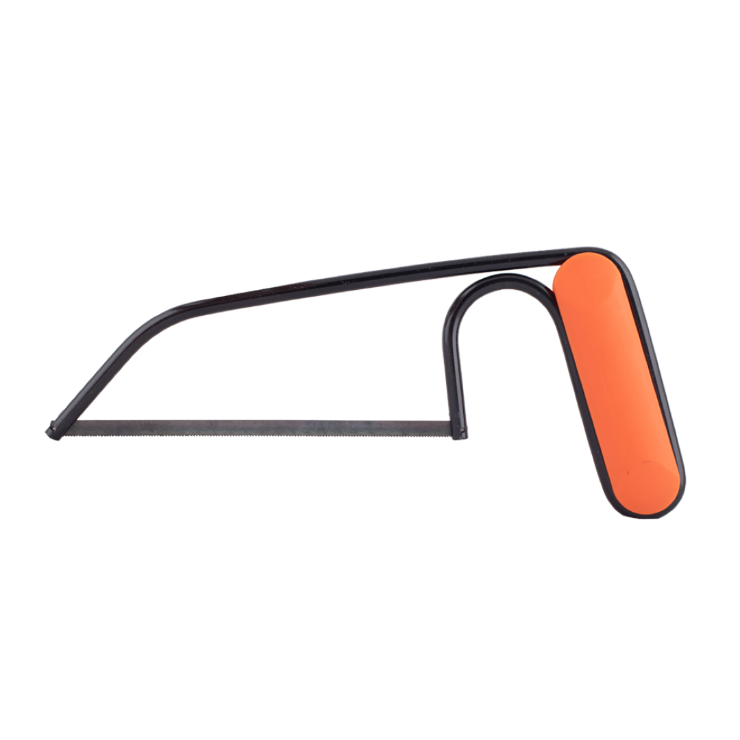 G-MAN 150mm Junior Hack Saw with ergonomic grip, designed for precision cuts in tight spaces for metal and plastic tubing.