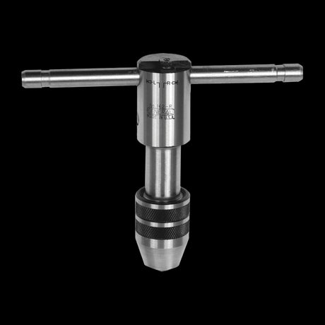 GENERAL Ratchet Tap Wrench (6mm-12.5mm) with fine-tooth ratcheting mechanism for precise threading and versatile tool use.