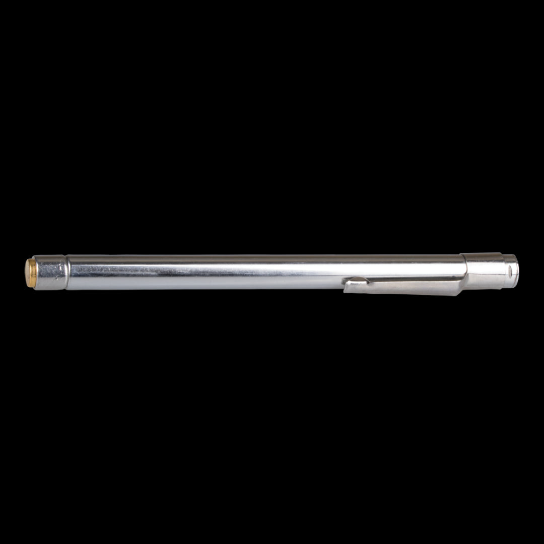 Telescoping magnetic pickup tool with 585mm reach, powerful Neodymium magnet, and compact design for easy storage.