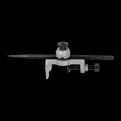 GENERAL Adjustable Trammel Point Set for precise marking, featuring adjustable scribing points and heavy-duty clamps for stability.