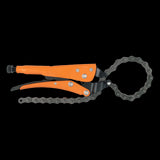 GRIP-ON 250mm Locking Chain Clamp with ergonomic design, heat-treated chain, and superior grip for securing irregular objects.