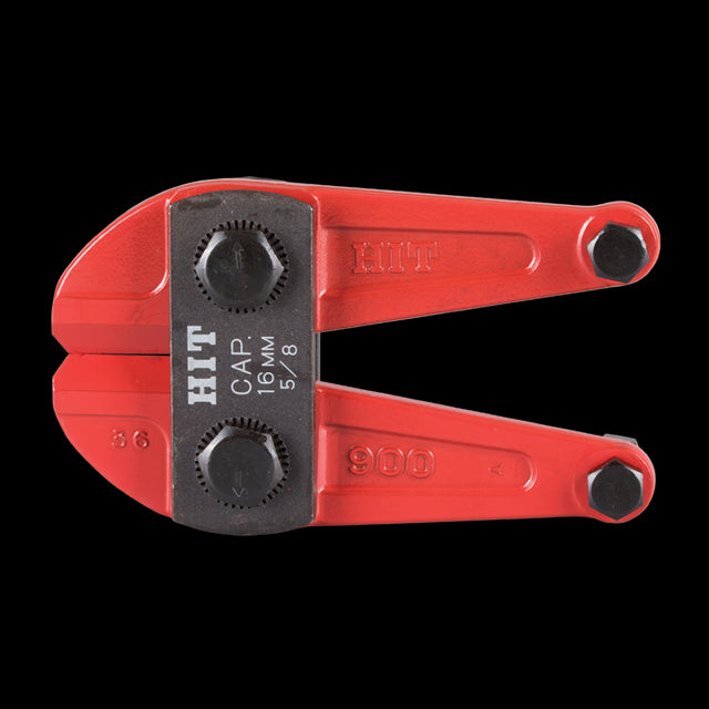 HIT Centre Cut Bolt Cutter Jaw Set for HHBC900, durable hardened steel, precise cuts for heavy-duty tasks.